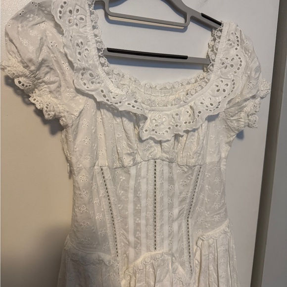 Lacemade Little Jasmine Cotton Corset Dress - Picture 4 of 10